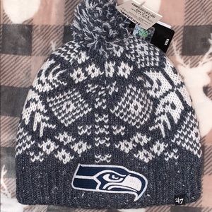 Seahawks beanie